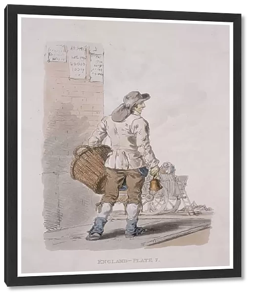 A dustman, Provincial Characters, 1813