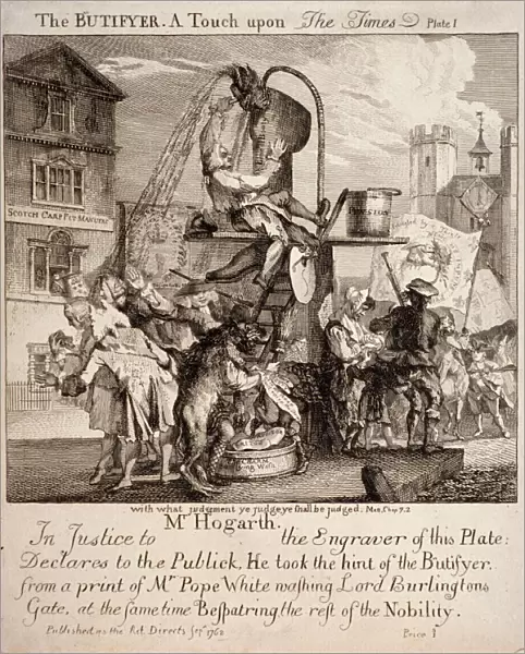 William Hogarth, 1762. Artist: Paul Sandby