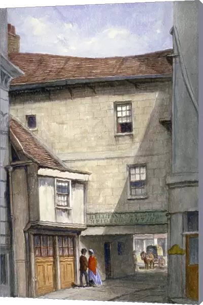 Bell Tavern, Addle Hill, London, 1868. Artist: JT Wilson