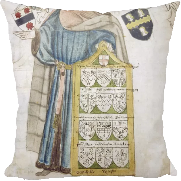 John Gedney, Lord Mayor of London 1427-1428 and 1447-1448, in aldermanic robes, c1450