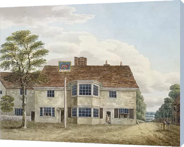 The Red Lion Inn on Uxbridge Road, Hillingdon, Middlesex, c1820