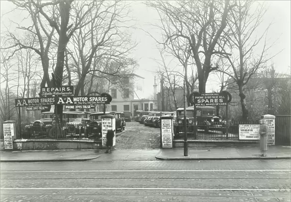A&A Motor Spares, Brixton Hill, Lambeth, London, 1937