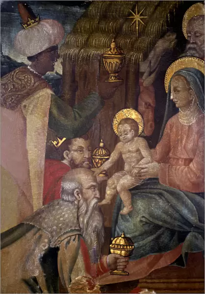 Adoration of the Magi, by an anonymous author