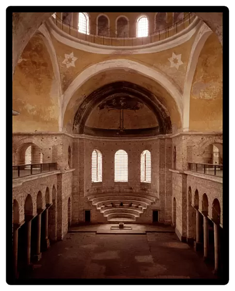Interior of the Hagia Irene in Istanbul