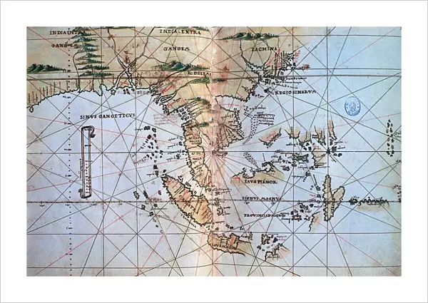 Asian South East in the Islario General del Mundo, of 1560, work by the cronist