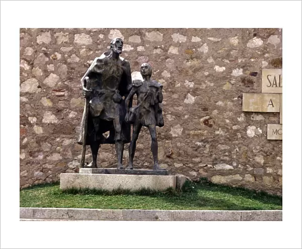 Monument dedicated to the Lazarillo de Tormes in the city of Salamanca
