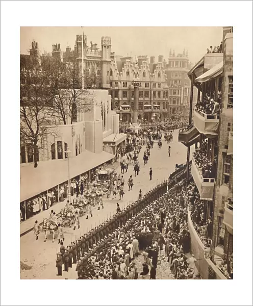 The Golden Coach Leaves the Abbey, May 12 1937