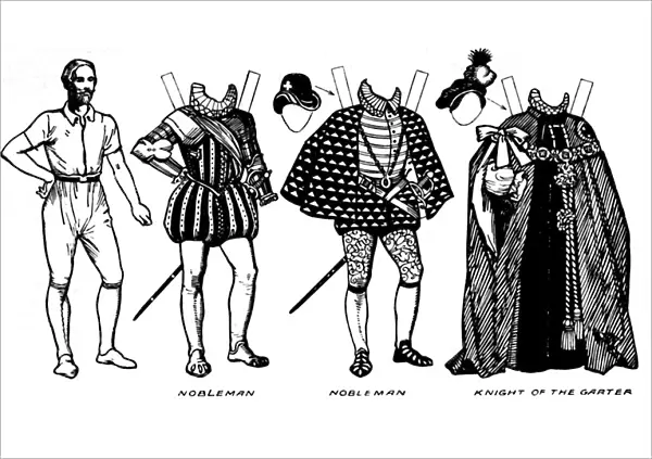 The Gallery of Historic Costume: Some of the Dresses Worn in Elizabeths Reign, c1934