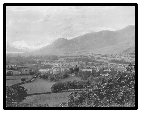 Keswick, from Castle Head Hill, c1896. Artist: Green Brothers