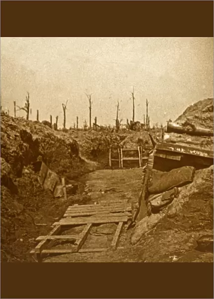 After bombardment, c1914-c1918