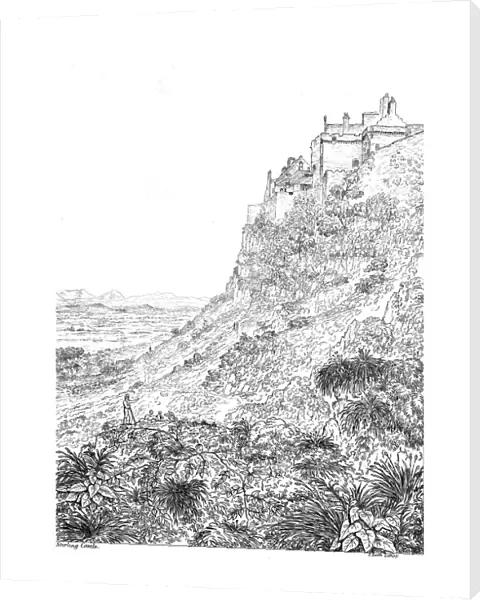 Stirling Castle, Stirlingshire, 19th century. Artist:s Leith