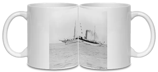 The steam yacht Jason, 1913. Creator: Kirk & Sons of Cowes