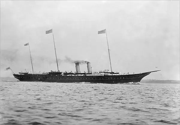 The Royal Yacht HMY Victoria and Albert (1899). Creator: Kirk & Sons of Cowes