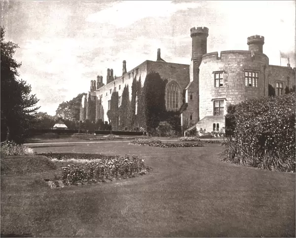Chirk Castle, Chirk, Wrexham, Wales, 1894. Creator: Unknown