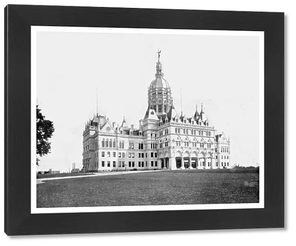 State Capitol, Hartford, Connecticut, USA, c1900. Creator: Unknown