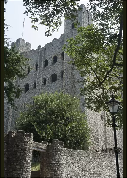 UK, Rochester, Rochester Castle, 2009. Creator: Ethel Davies