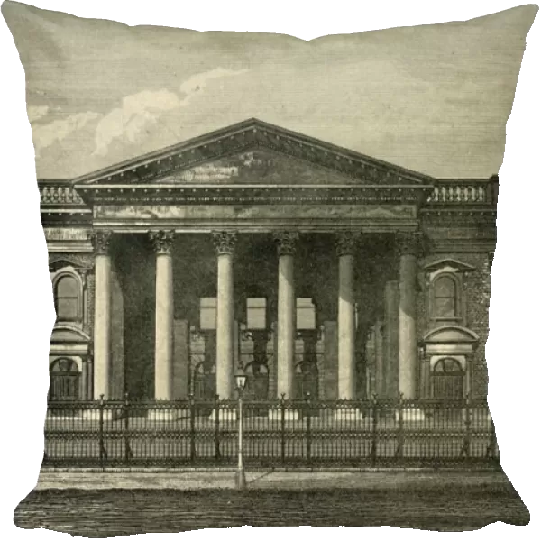 Front of the Metropolitan Tabernacle, (c1878). Creator: Unknown