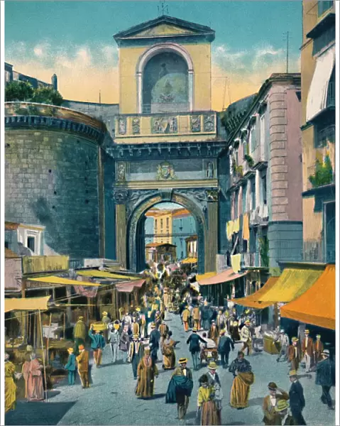 Napoli - Porta Capuana, c1900. Creator: Unknown