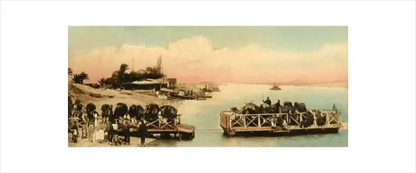 Port Said - Kantara village, c1918-c1939. Creator: Unknown