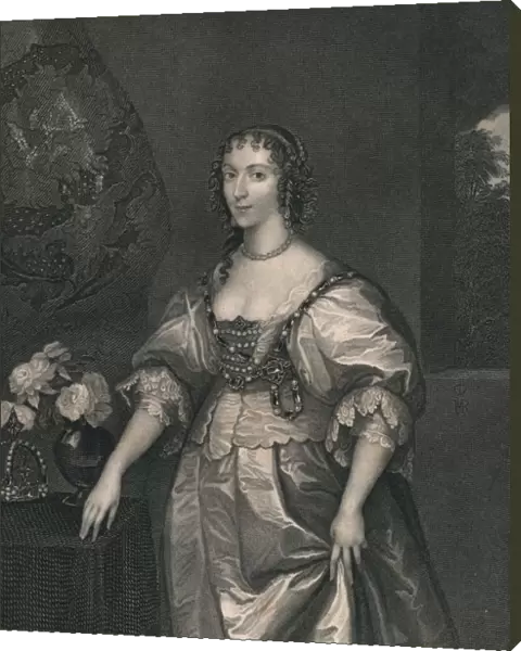 Henrietta Maria, Queen of Charles The First, (early-mid 19th century). Creator