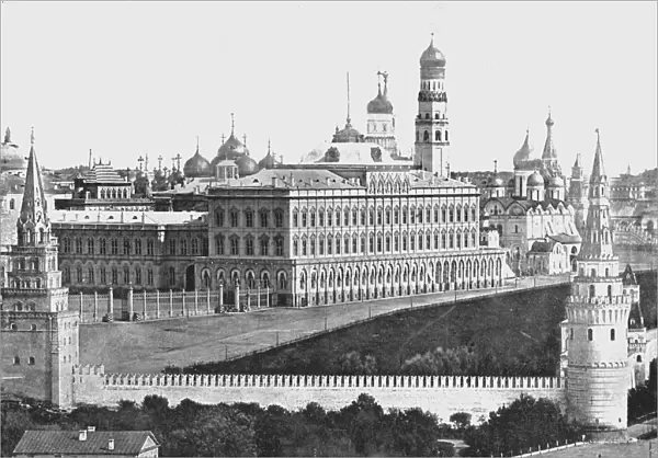 The Imperial Palace within the Kremlin, Moscow, Russia, 1895. Creator: Unknown