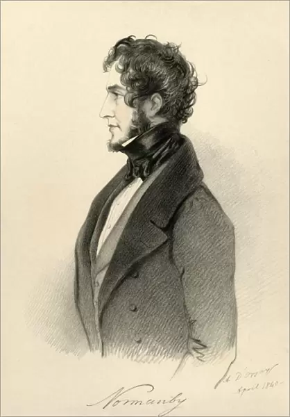 Normanby, 1840. Creator: Richard James Lane