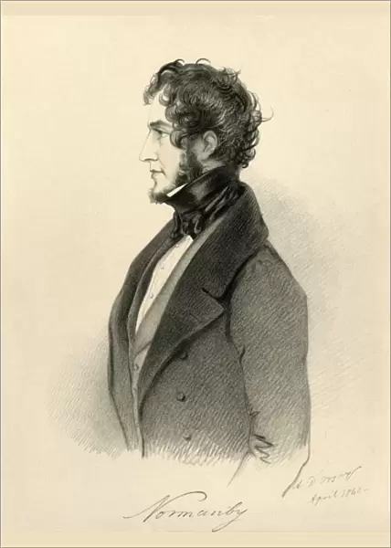 Normanby, 1840. Creator: Richard James Lane