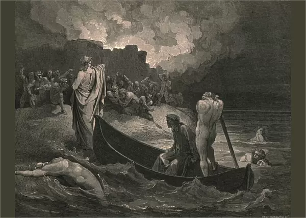 I could not hear what terms he offer d them, c1890. Creator: Gustave Doré