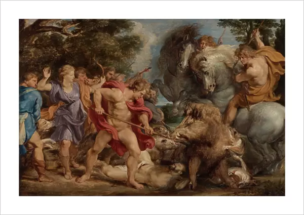 The Calydonian Boar Hunt, c. 1612. Artist: Rubens, Pieter Paul (1577-1640)