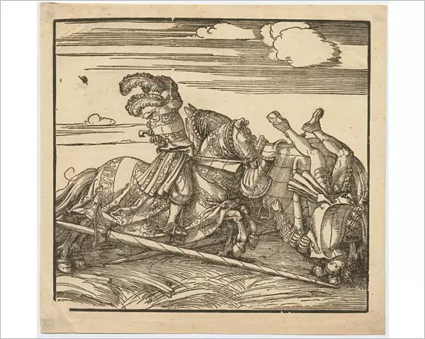 Tournament, c. 1516. Artist: Dürer, Albrecht (1471-1528)