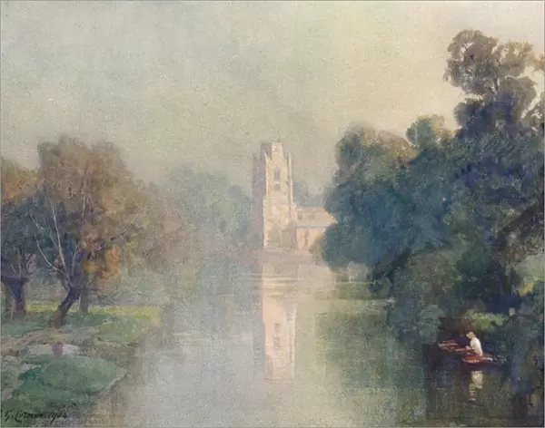 Morning Mists, Hemingford Grey, 1906. Creator: Frederick George Cotman