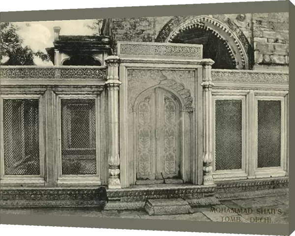 Mohammad Shahs Tomb, Delhi, . Creator: Unknown