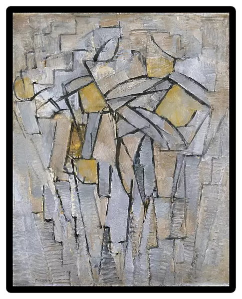 Composition No. XIII  /  Composition 2, 1913. Artist: Mondrian, Piet (1872-1944)