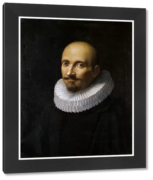 Portrait of Marcello Provenzale 1575-1639, First third of 17th cen Creator: Leoni