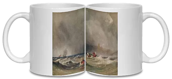 Storm off Whitby, 1851, (1930). Creator: Anthony Vandyke Copley Fielding