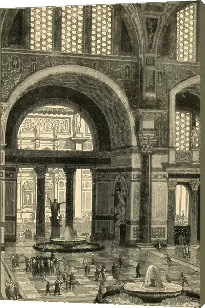 Baths of Caracalla (restored), 1890. Creator: Unknown