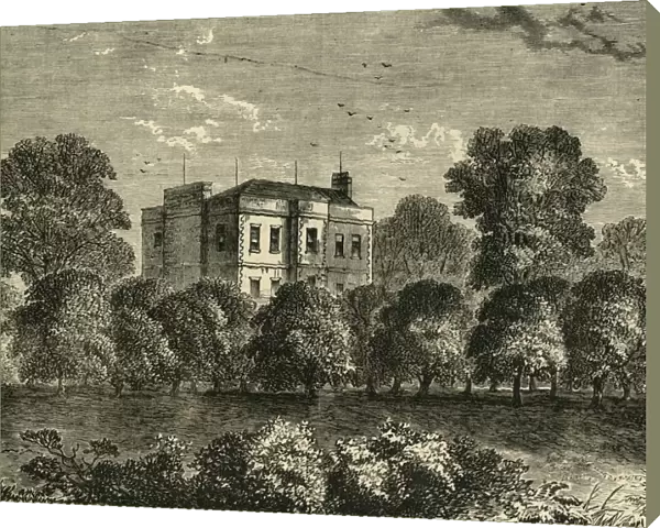 Councillor Agars House, Somers Town, in 1830, (c1876). Creator: Unknown