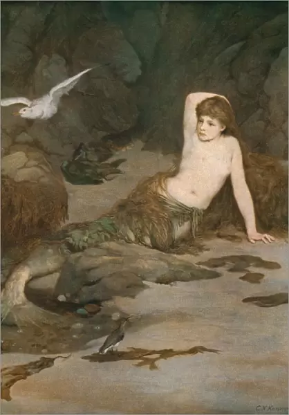 The Mermaid, late 19th century, (c1930). Creator: Charles Napier Kennedy