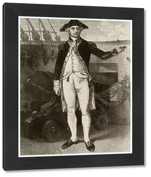 Portrait of Paul Jones, Commodore of the United States Navy, c1780, (1937). Creator: Unknown