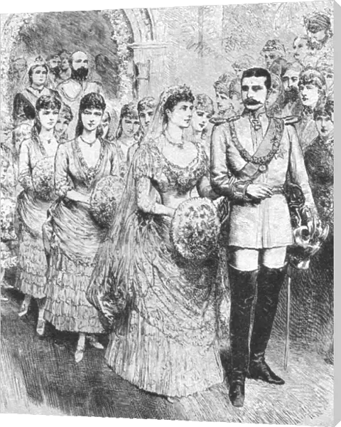 The Marriage of Princess Beatrice with Prince Henry of Battenberg... 1885, (1901)