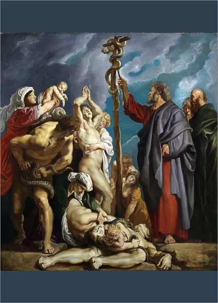 Moses and the Brazen Serpent, 1609-1610. Creator: Rubens, Pieter Paul (1577-1640)