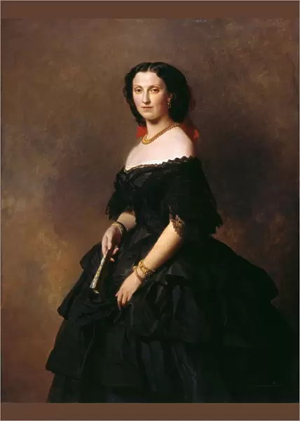 Portrait of Duchess Elizaveta Alexandrovna Baryatinskaya, nee Princess Chernysheva