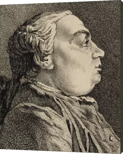 Portrait of the composer Niccolo Jommelli (1714-1774). Creator: La Live de Jully