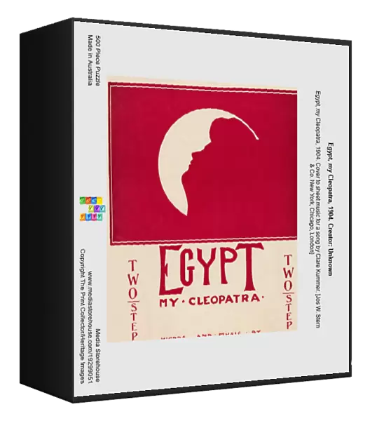 Egypt, my Cleopatra, 1904. Creator: Unknown
