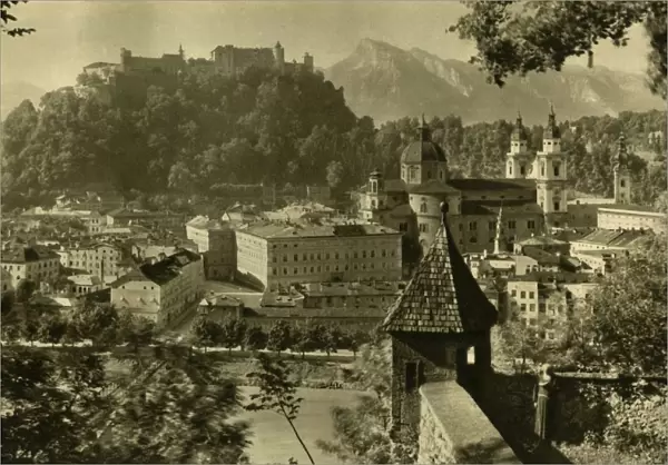 Salzburg from the Kapuzinerberg, Austria, c1935. Creator: Unknown