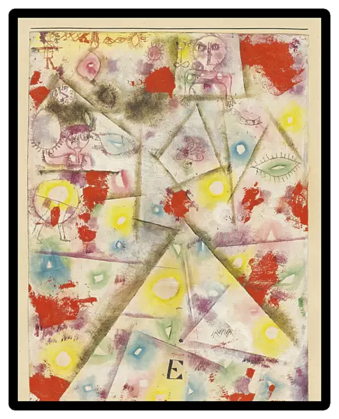 Gedenkblatt E, 1924. Creator: Klee, Paul (1879-1940)