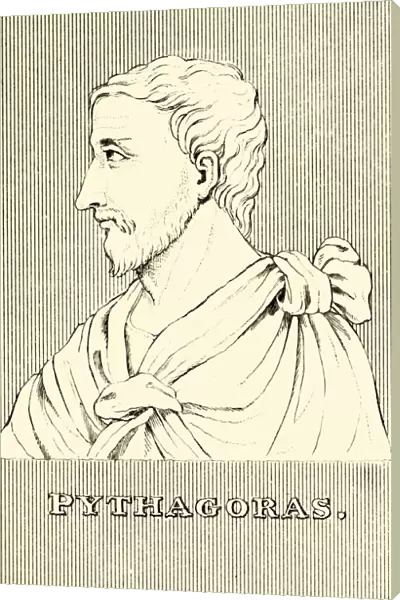 Pythagoras, (c570-c495 BC), 1830. Creator: Unknown