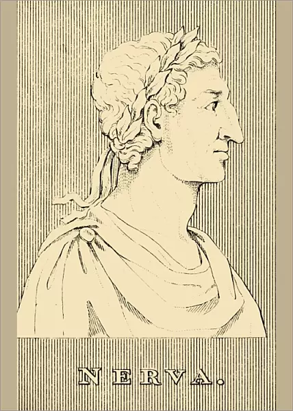 Nerva, (30-98 AD), 1830. Creator: Unknown
