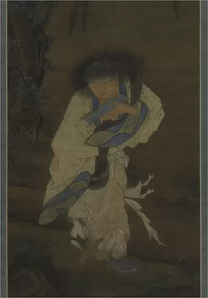 Poet and Recluse Hanshan, 1400s. Creator: Unknown
