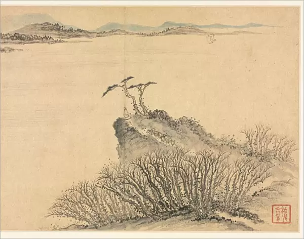Landscapes in Various Styles after Old Masters, 1690. Creator: Mei Qing (Chinese, 1623-1697)